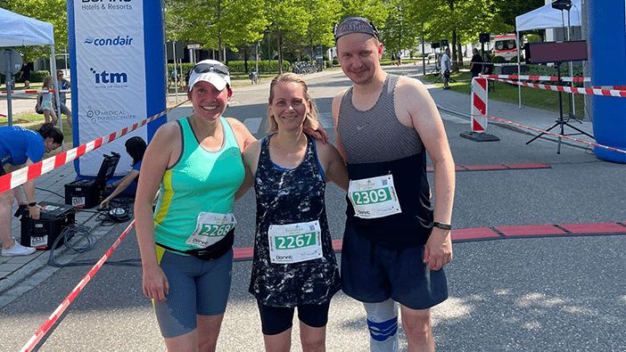 TIM Solutions team runs for the good cause