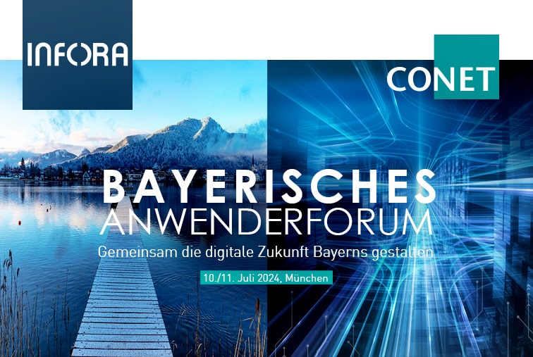 10./11.07.24 | Bayerisches Anwenderforum 2024 – wir sind dabei!